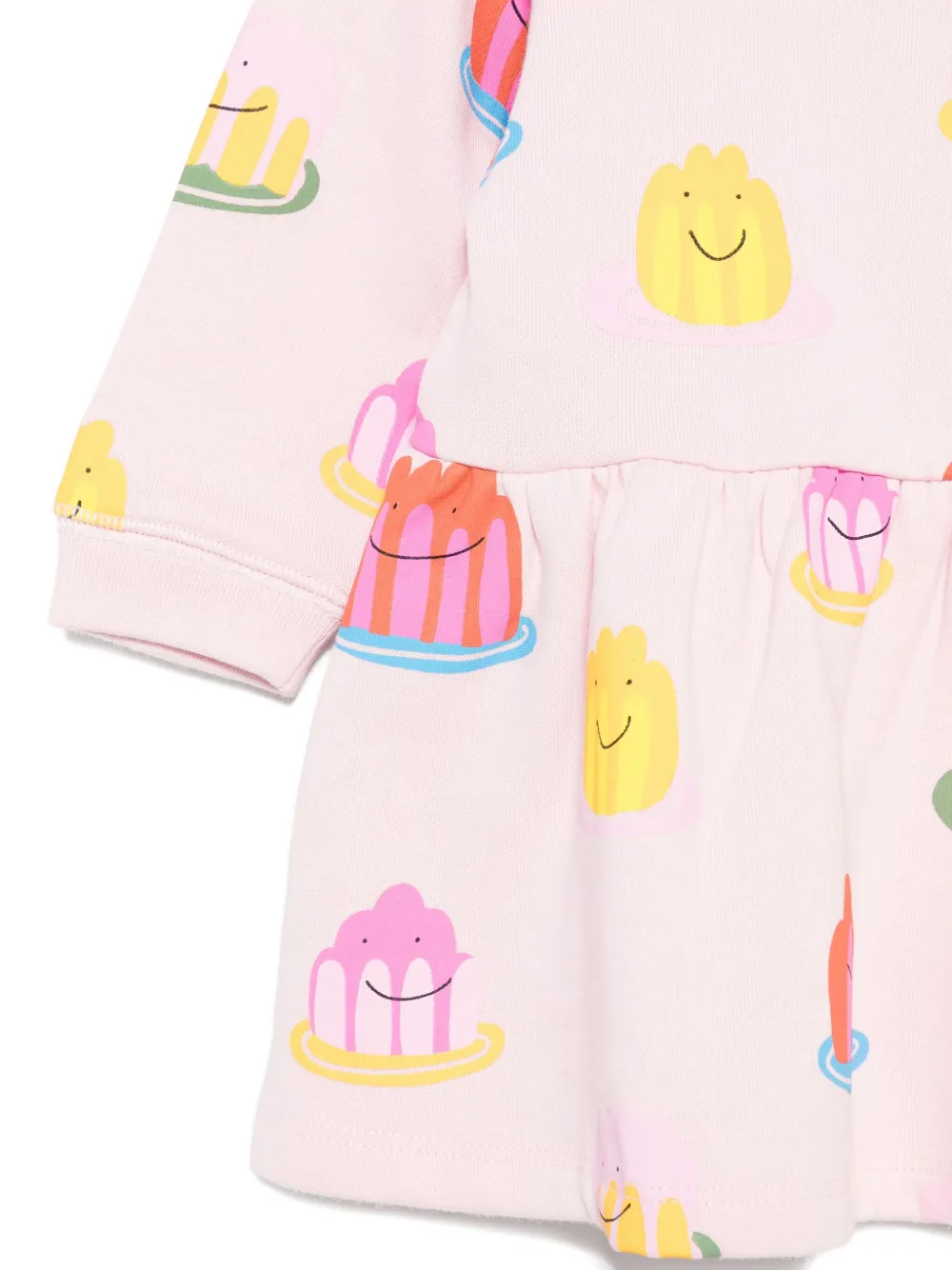 Stella McCartney Kids Jurk met print Roze