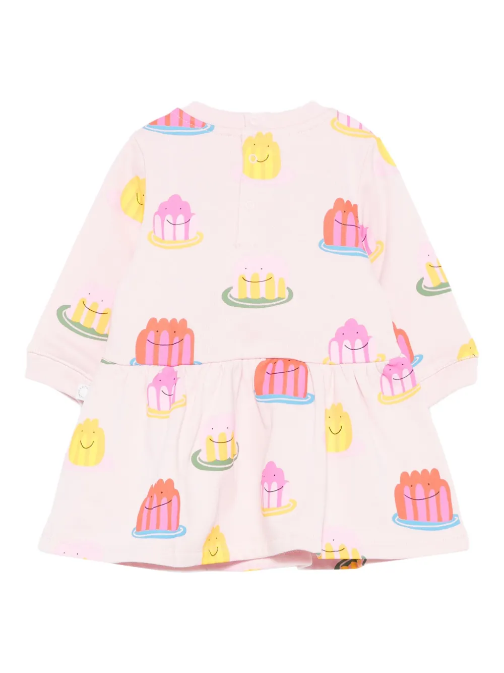 Stella McCartney Kids jelly-print dress - Roze