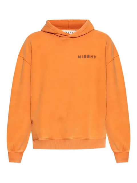 MISBHV logo-print cotton hoodie
