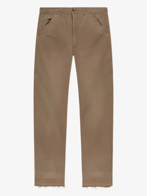 Maison Margiela herringbone frayed trousers