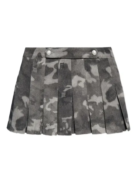 MISBHV pleated cotton skirt