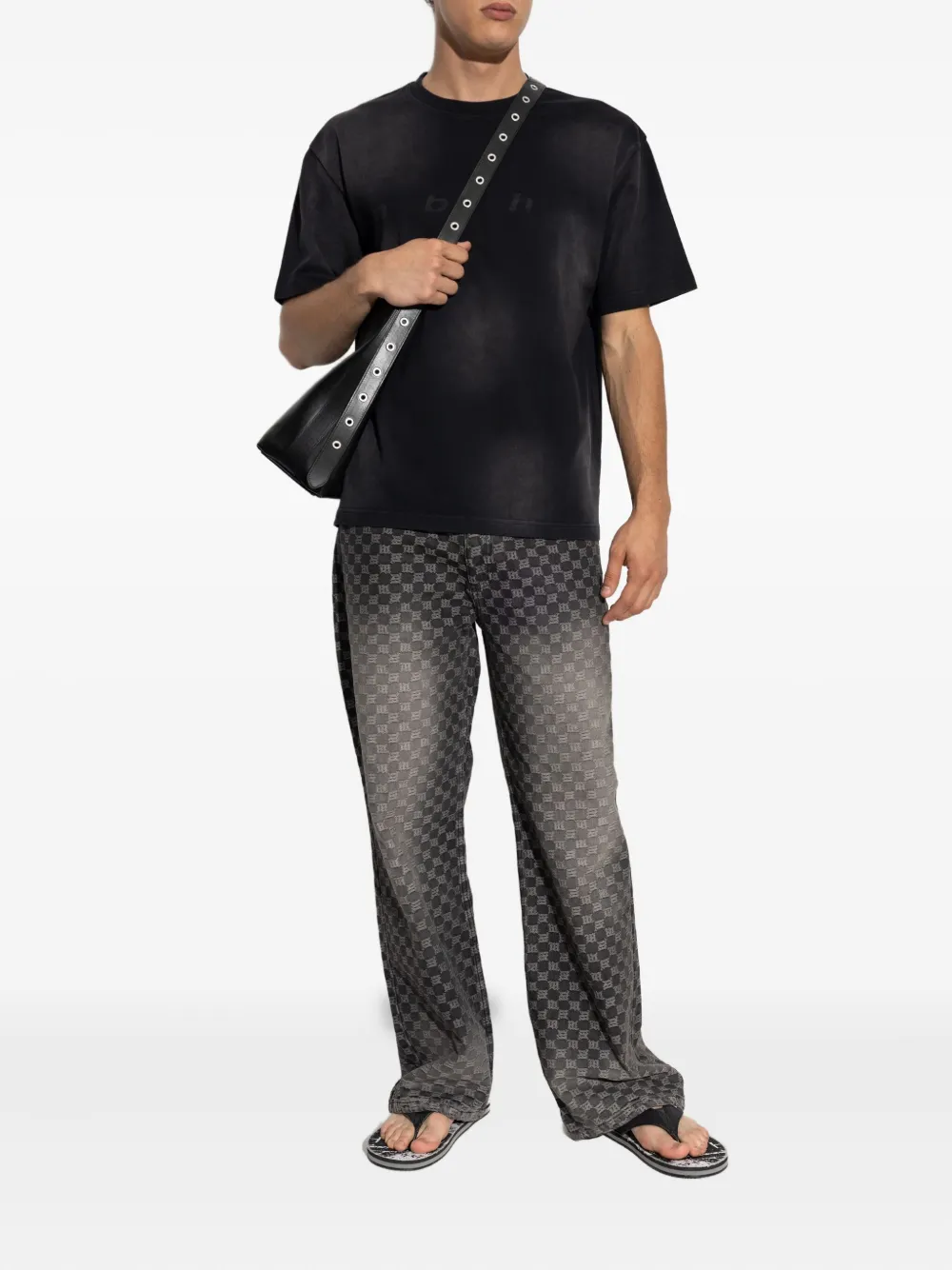 MISBHV cotton T-shirt - Zwart