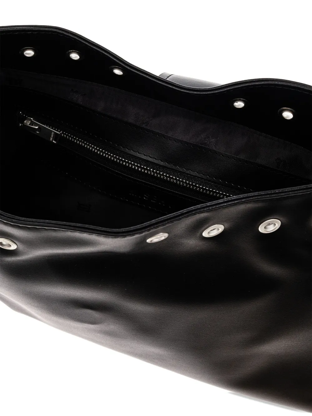 Misbhv Studded Logo-detail Shoulder Bag In Black