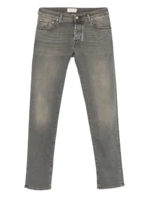Ksubi Van Winkle Thrifted Jeans | Grey | FARFETCH ID