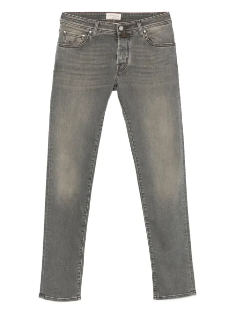 Jacob Cohën distressed cotton jeans