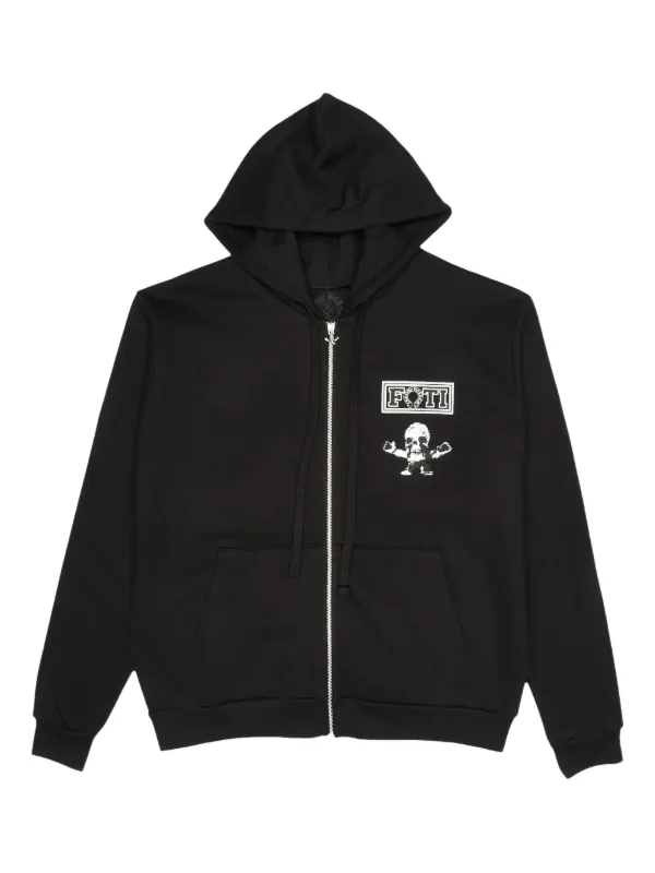 Chrome Hearts パーカー Chrome Hearts Triple Cross Gray Zip Up Hoodie - SRM – SHENGLI ROAD