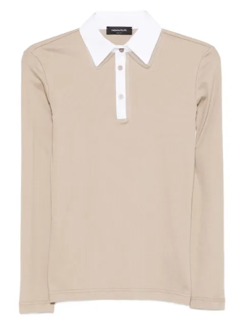 Fabiana Filippi long-sleeve polo shirt