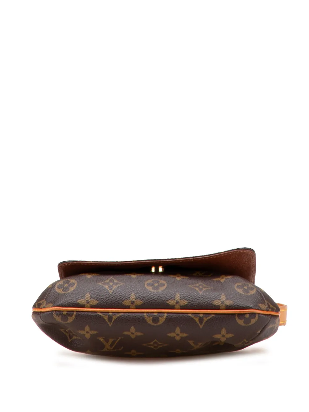 Pre-owned Louis Vuitton 1999 Monogram Musette Salsa Short Strap Shoulder Bag In Brown