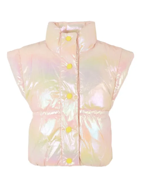 Billieblush iridescent quilted gilet