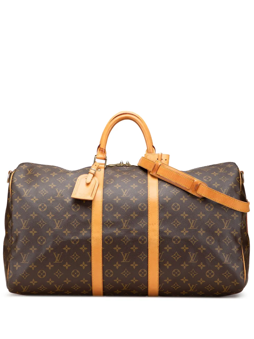 Louis Vuitton Pre-Owned 1995 Monogram Keepall Bandouliere 55 travel Louis Vuitton Pre-Owned 1995 Monogram Keepall Bandouliere 55 travel