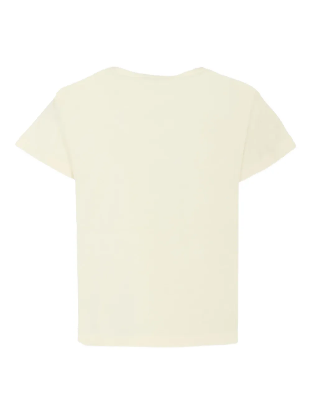 Billieblush T-shirt met pailletten en grafische print Beige