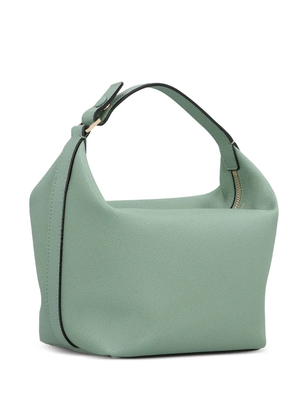 Valextra Mochi leren mini-shopper Groen