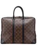 Louis Vuitton Pre-Owned 2011 Monogram Macassar Porte-Documents Voyage GM business bag - Brown