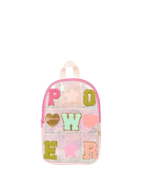Billieblush mochila con detalle de parche