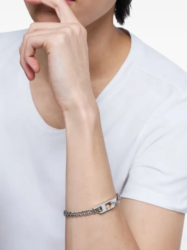 Diesel チェーンリンク ブレスレット | グレー | FARFETCH JP Diesel チェーンリンク ブレスレット | グレー | FARFETCH JP