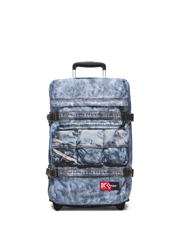 ま*う様 【新品・タグ付き】DIESEL × EASTPAK デニムプリント バ Diesel x Eastpak トロンプルイユ デニムバッグ | FARFETCH JP