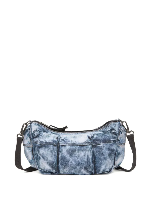 Diesel x Eastpak トロンプルイユ ショルダーバッグ | ブルー