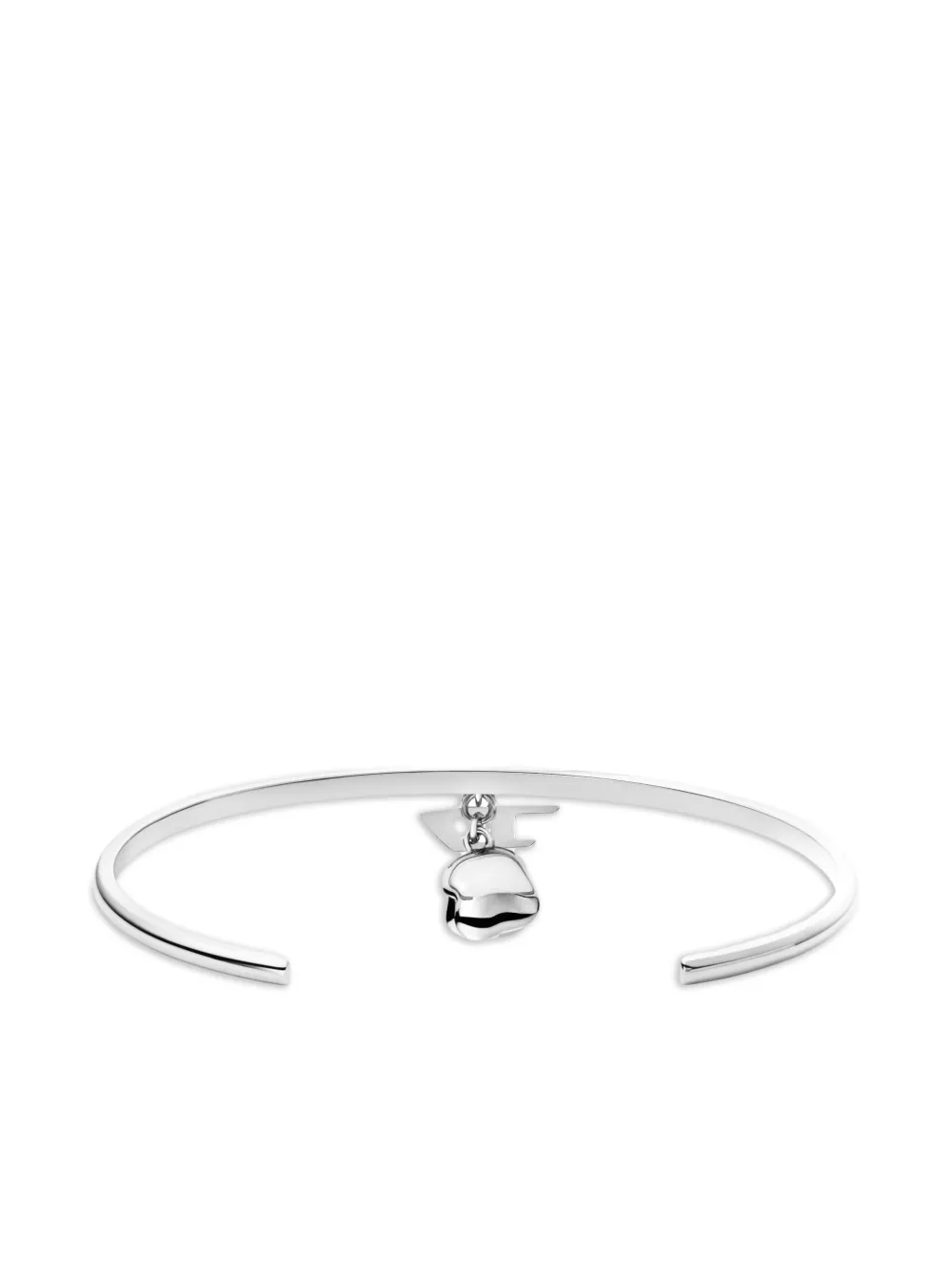 Diesel rose-charm bangle bracelet | Image 2