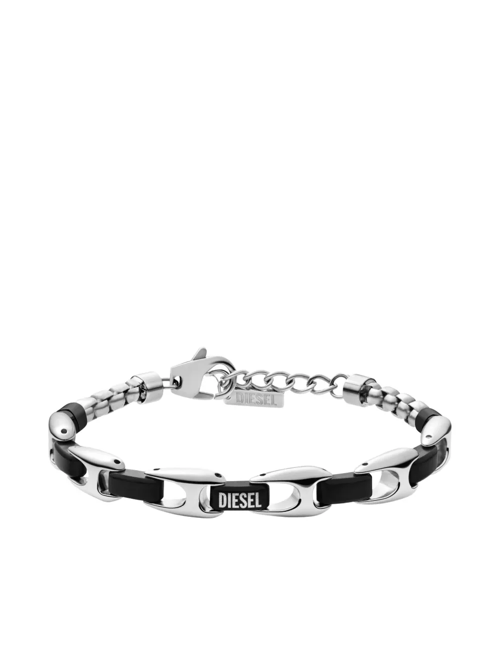 Diesel chain-link bracelet - Zwart