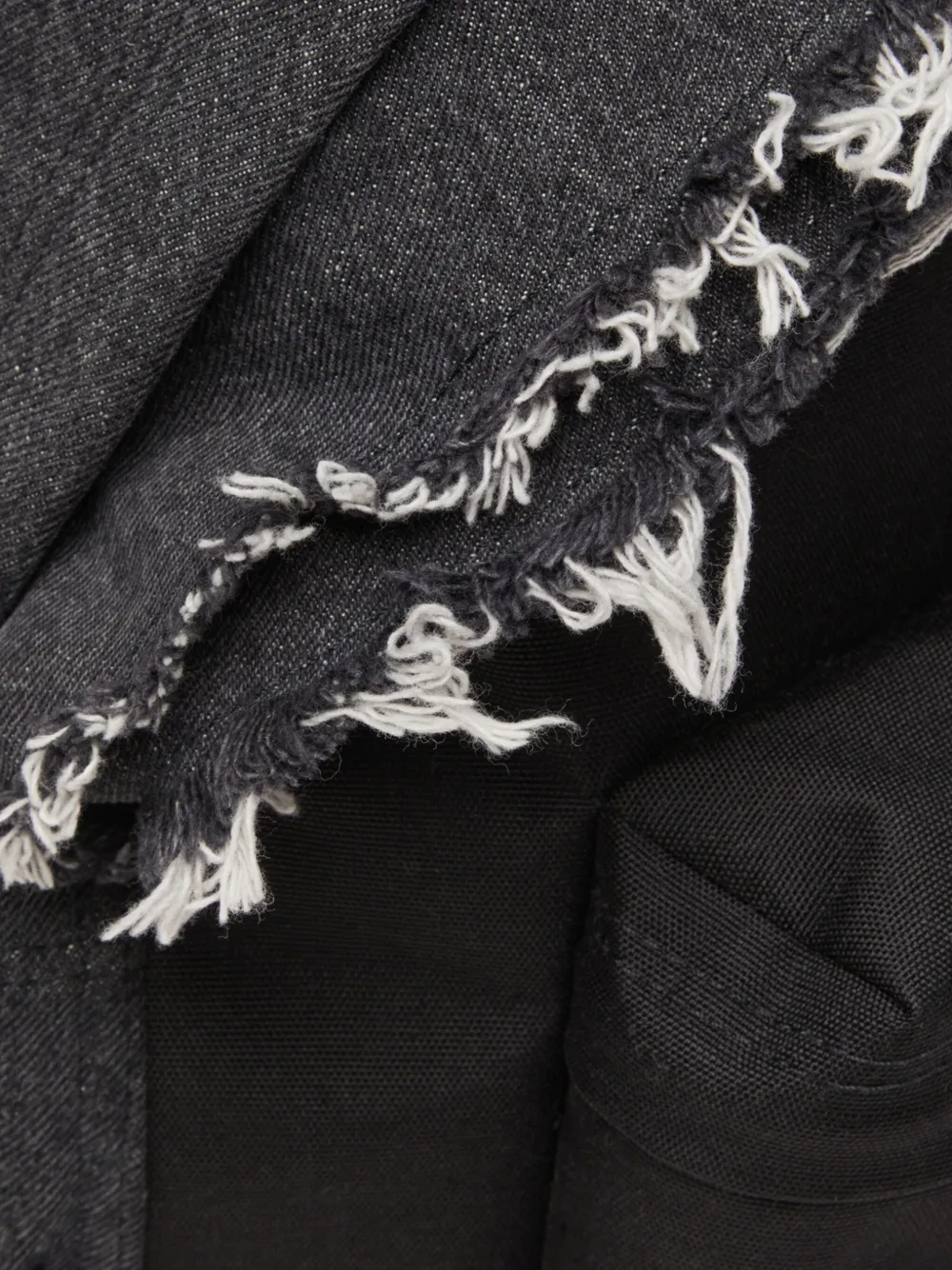 Diesel x Eastpak rugzak met franje Zwart