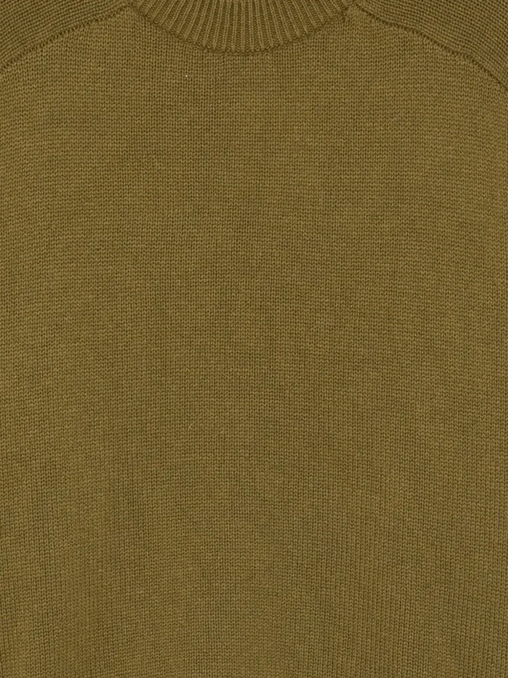 Soeur Wool Round-neck Sweater In Green