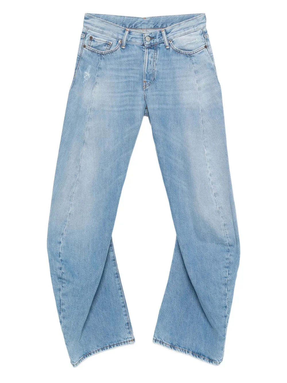 Acne Studios Jeans im Distressed-Look - Blau