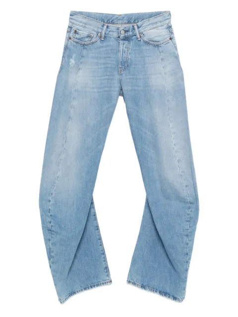 Acne Studios panelled distressed denim jeans