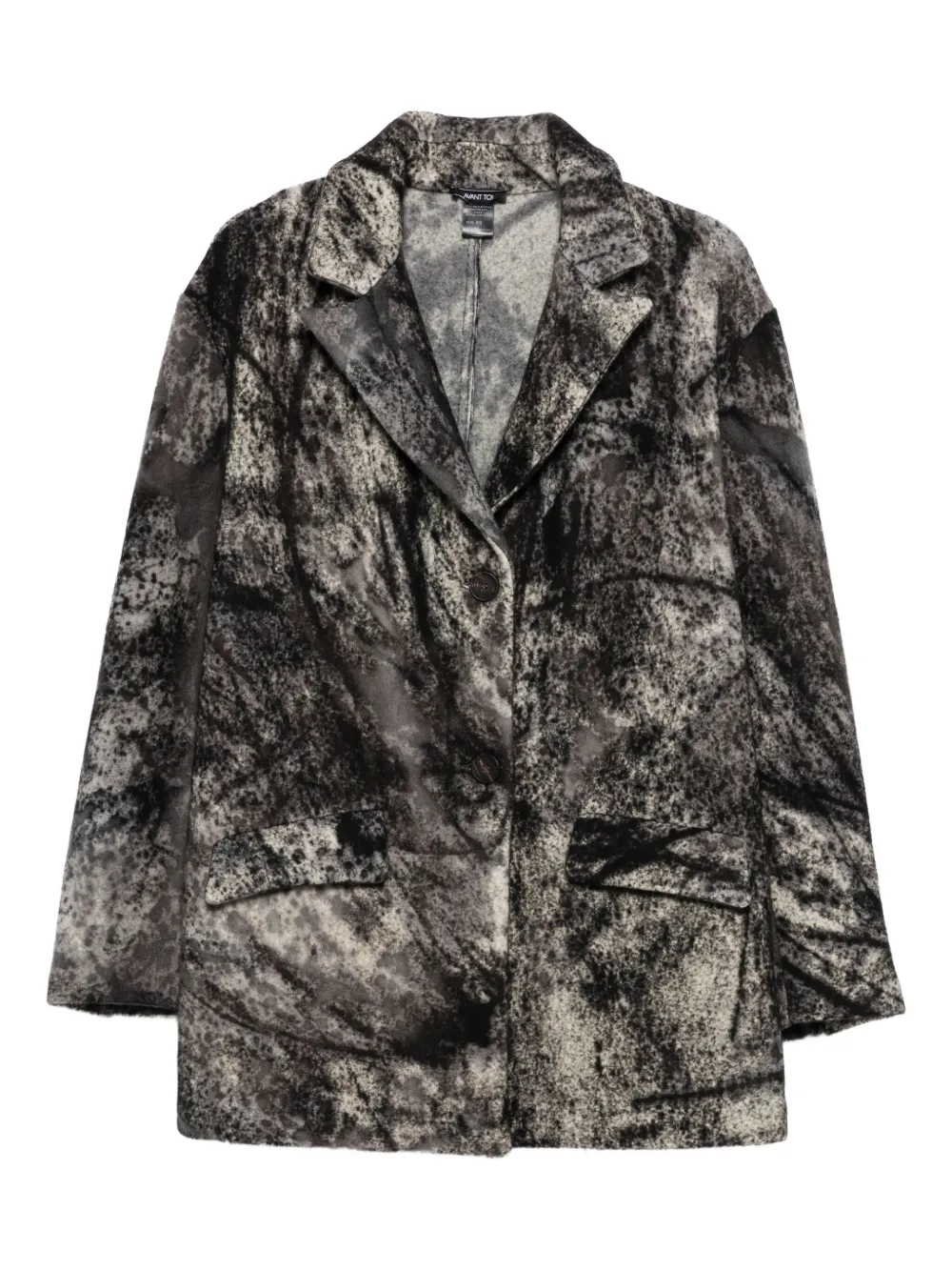 Avant Toi abstract-pattern blazer | gris | Image 1