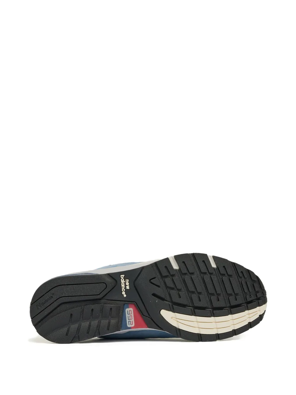 New Balance Made in USA 992 suede sneakers Blauw