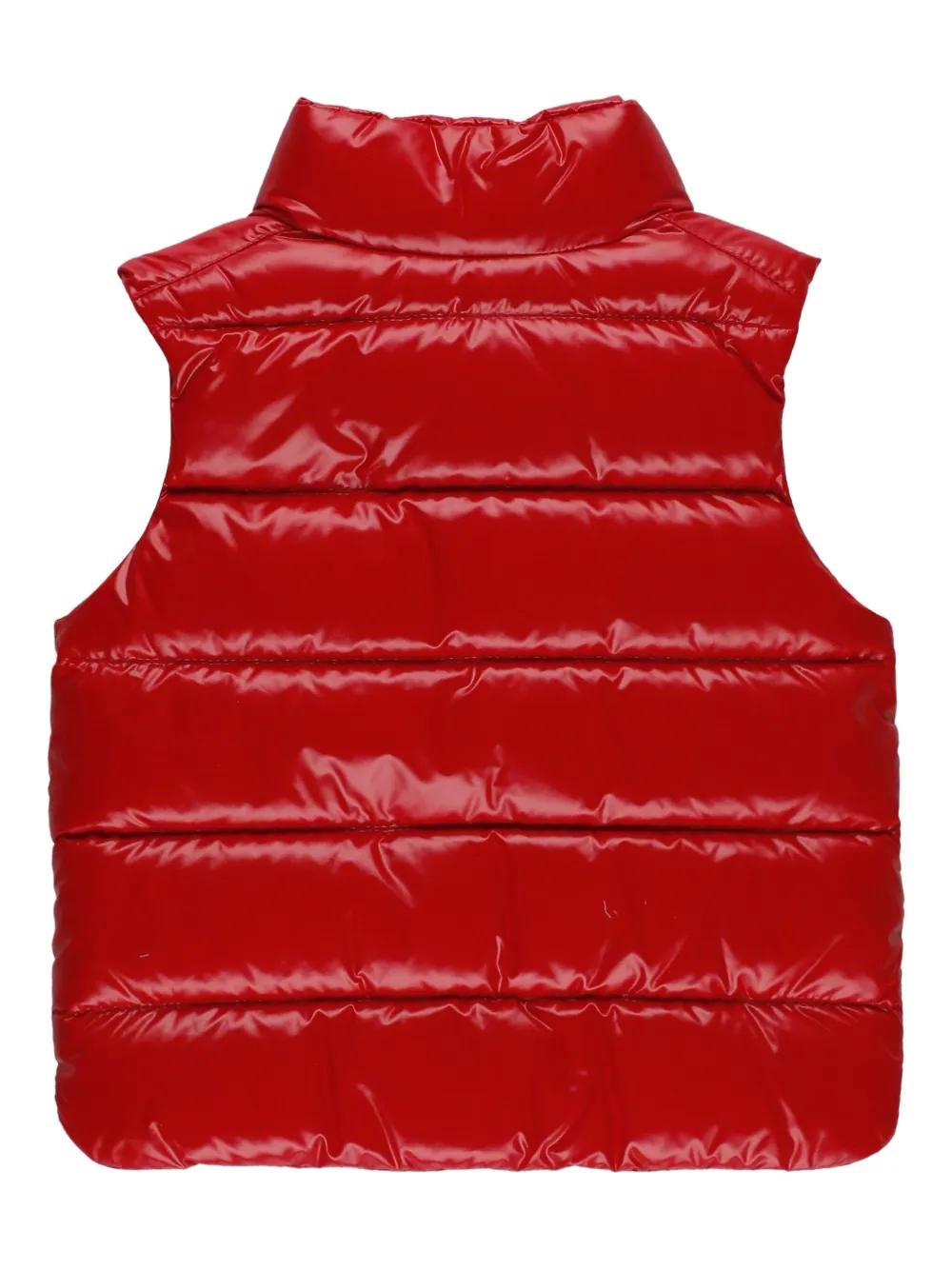 Moncler Enfant Bodywarmer met logopatch - Rood