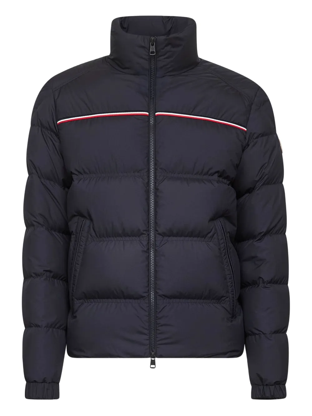 Moncler Bouvaque donsjack met opstaande kraag Blauw
