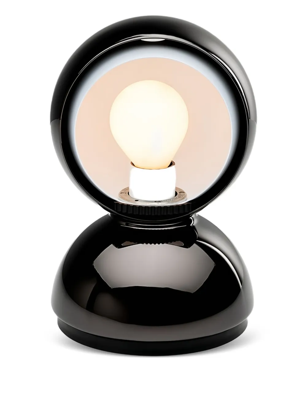 Artemide Double-sphere Table Lamp (18cm X 12cm) In Black