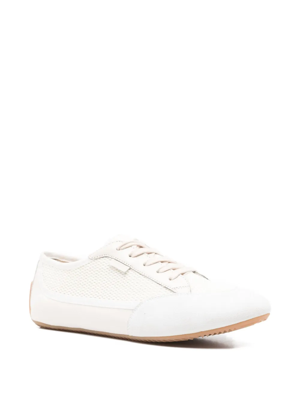 The Row Pre-Owned Bonnie sneakers met mesh vlak - Beige