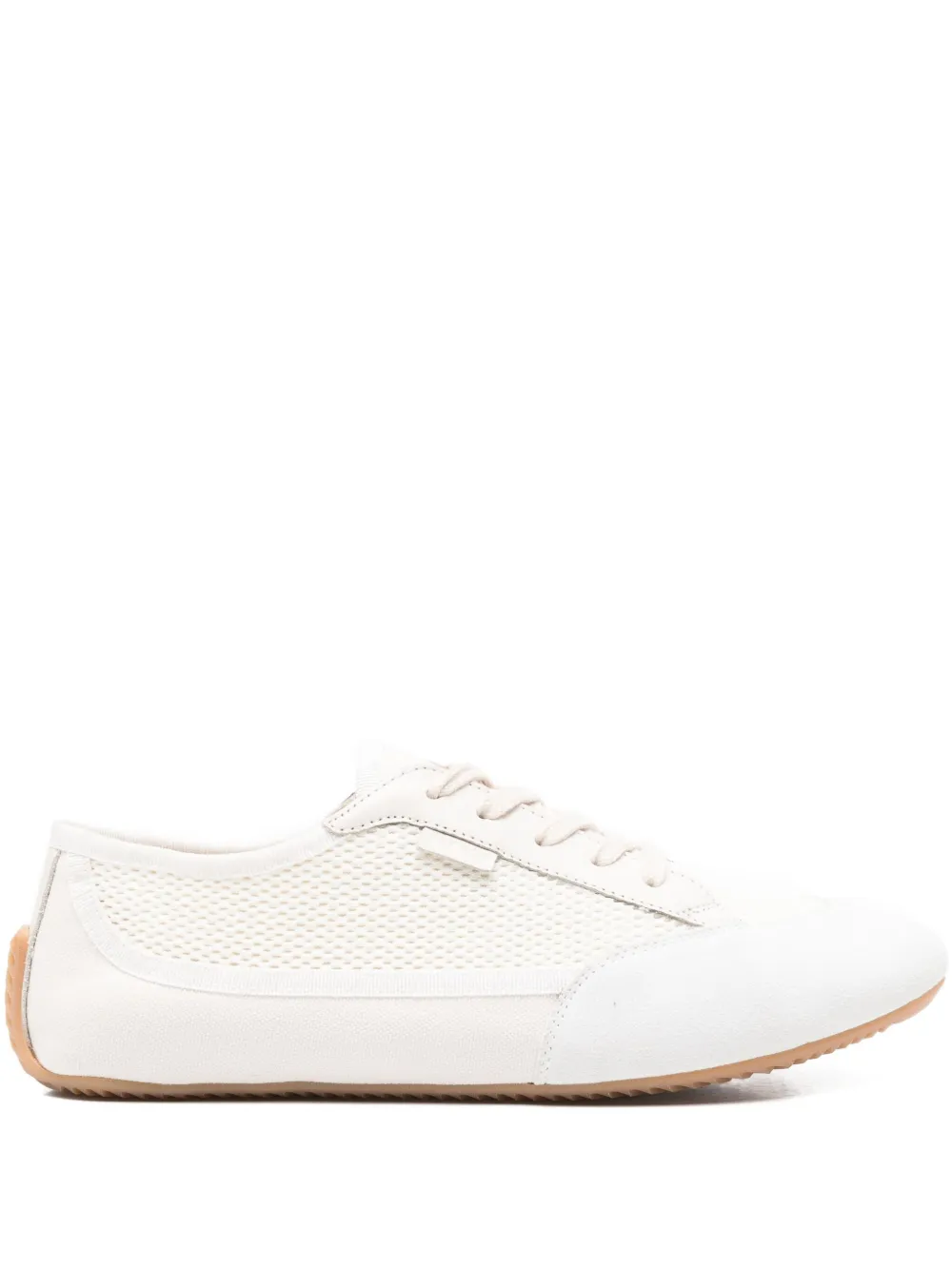 Pre-owned The Row Bonnie Mesh-panel Sneakers In Neutral