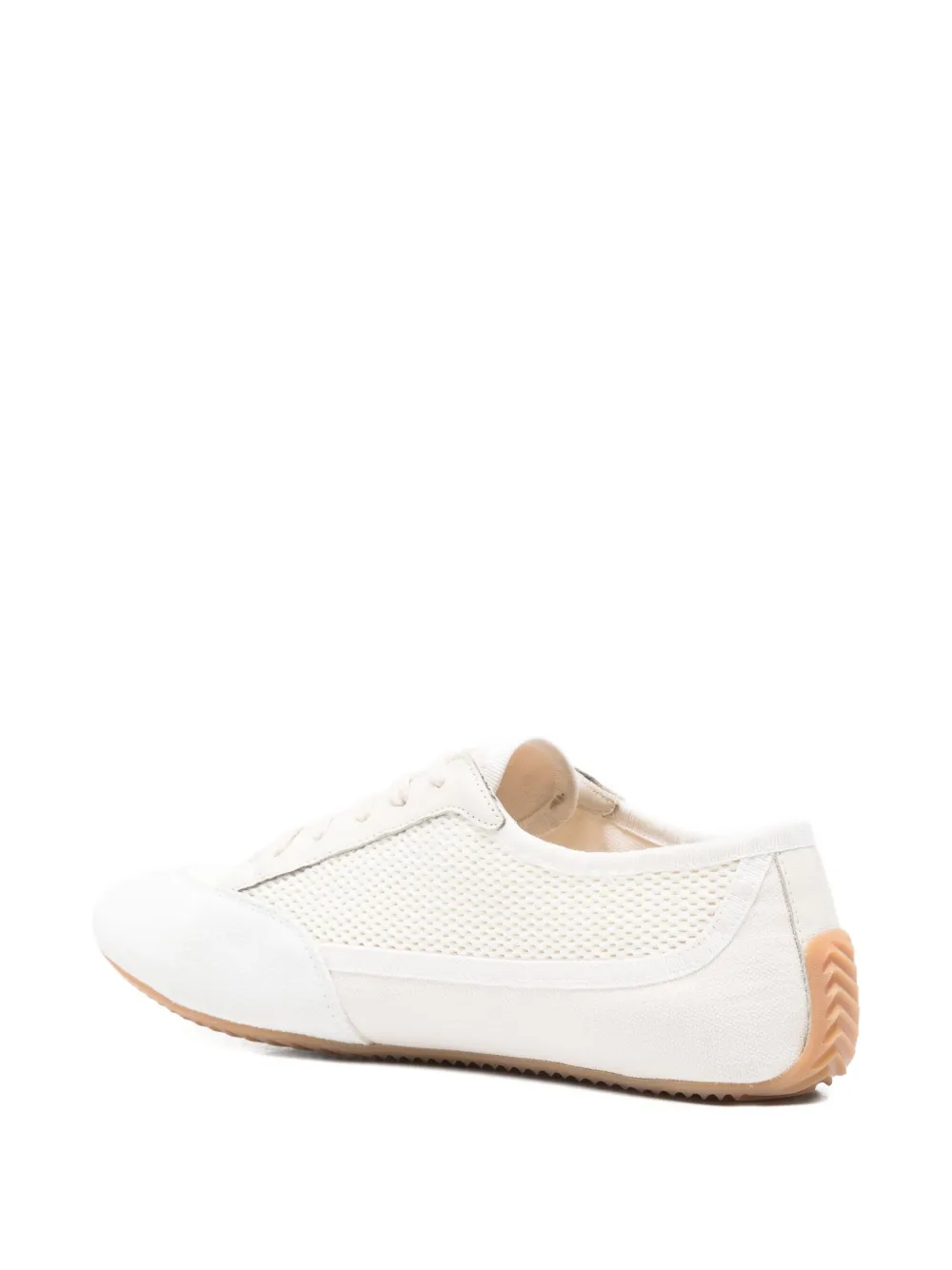 Pre-owned The Row Bonnie Mesh-panel Sneakers In Neutral