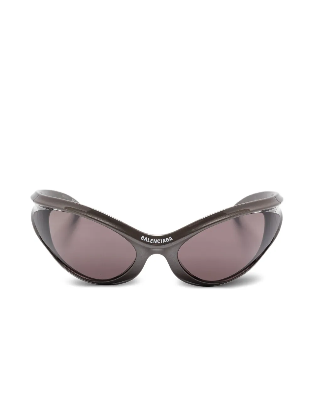 Balenciaga Pre-Owned lentes de sol Dynamo Wrap | gris | Image 1
