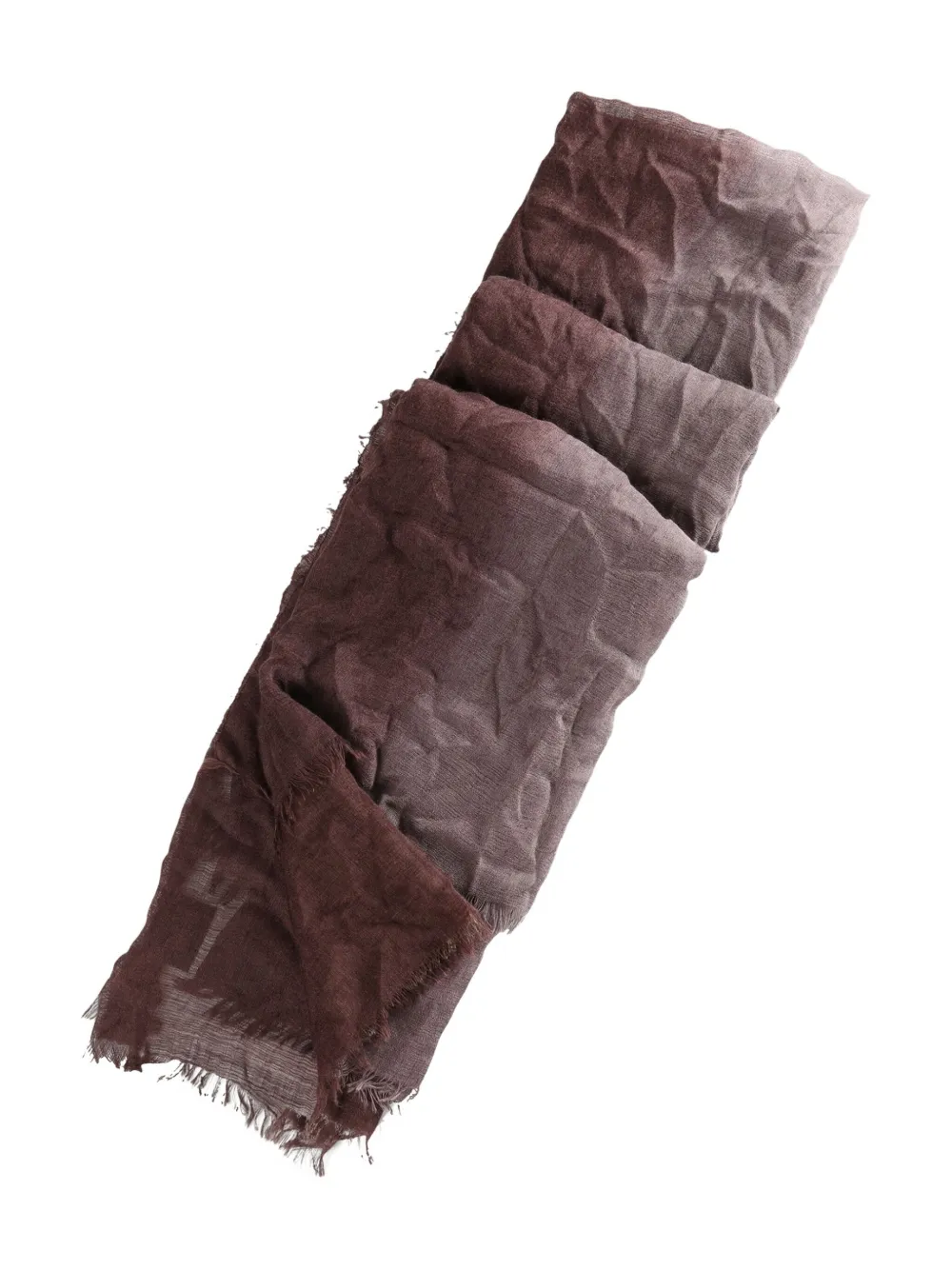 Cortana fringed scarf - Bruin