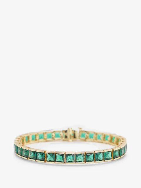 Izabel Display square-zirconia tennis bracelet