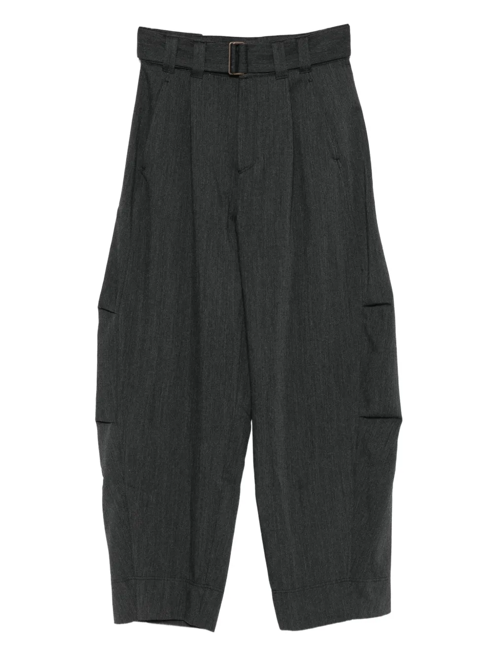 Soeur Gao Pleated-details Trousers In Gray