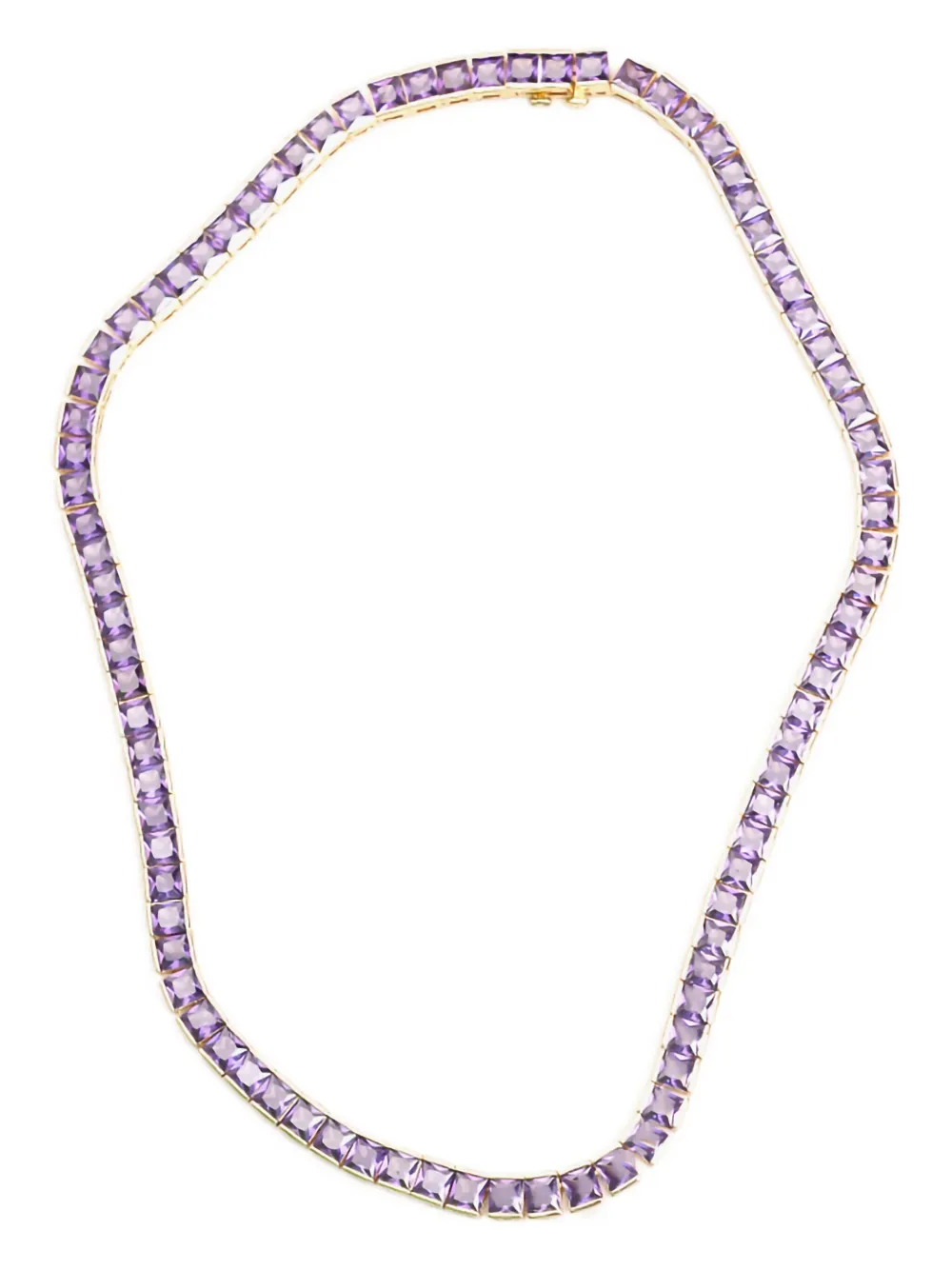 Izabel Display crystal-embellished necklace | Purple | Image 1