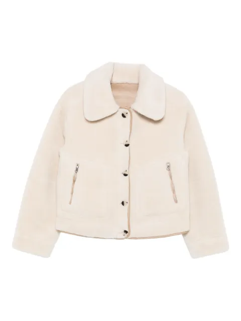 Urbancode collared button-fastening jacket