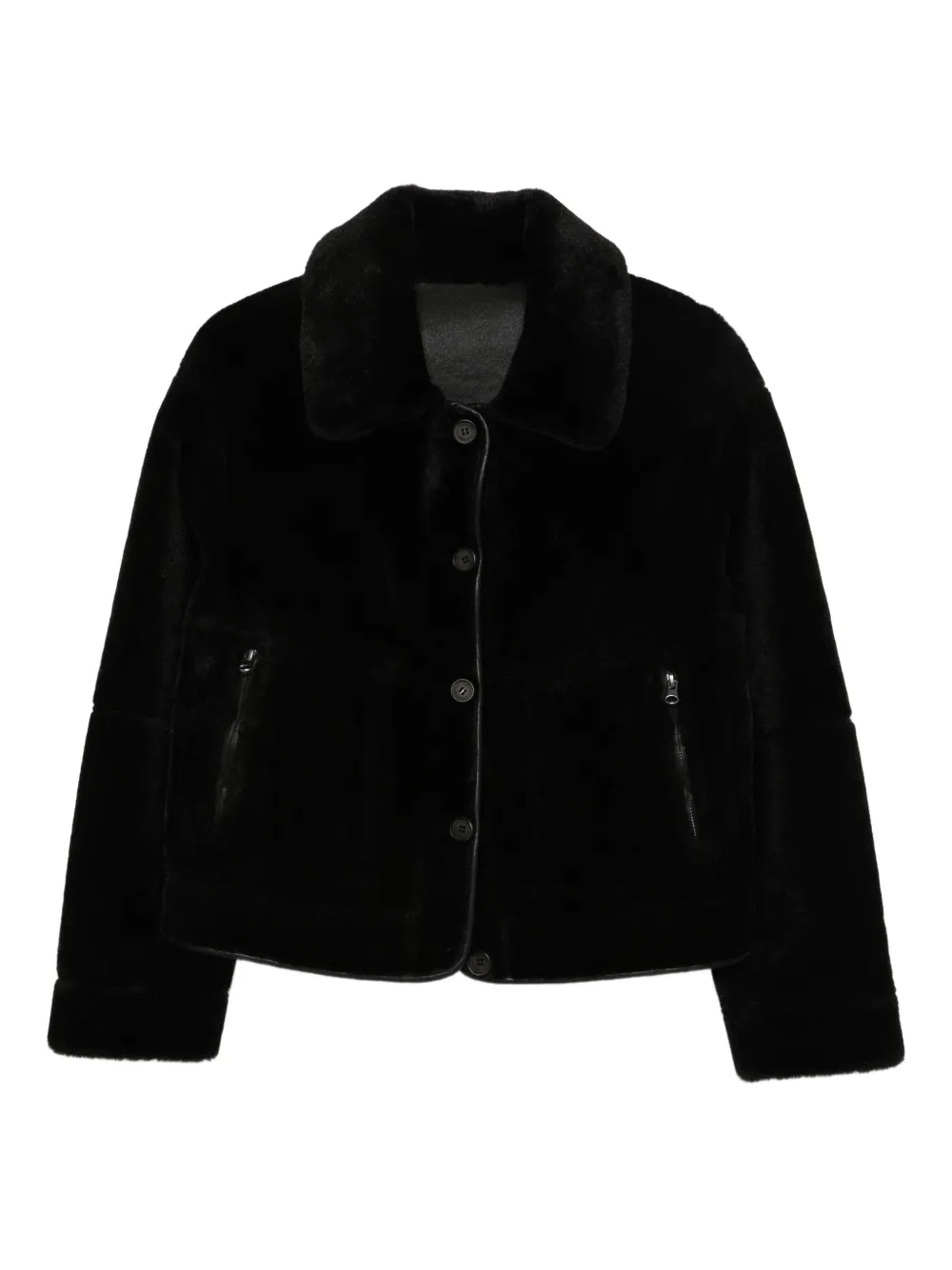 Urbancode button-fastening jacket | Black | Image 1