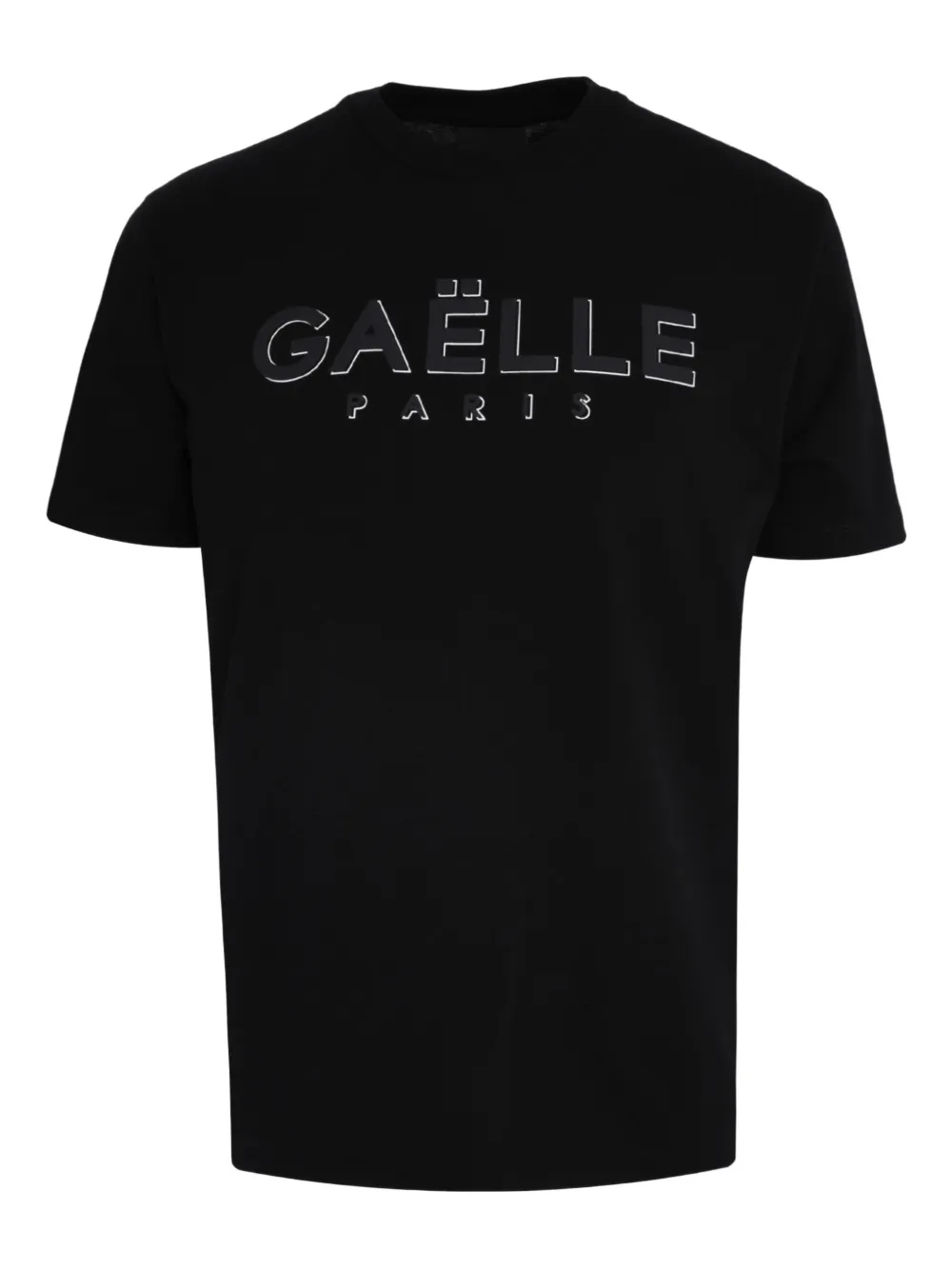 Gaelle playera con logo estampado | negro | Image 1