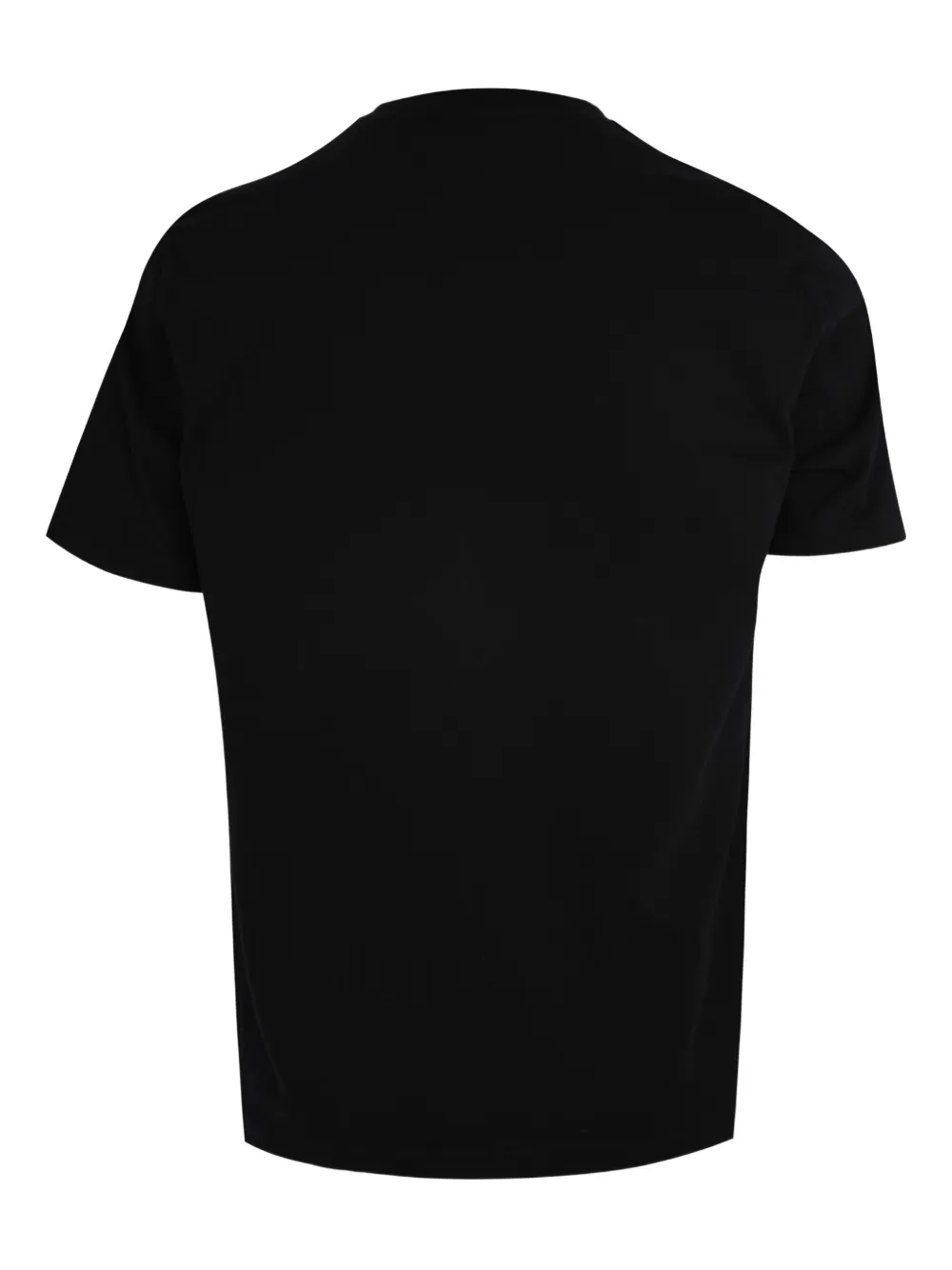 Gaelle logo-print T-shirt - Zwart
