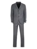 Tombolini three-button wool suit - Grey