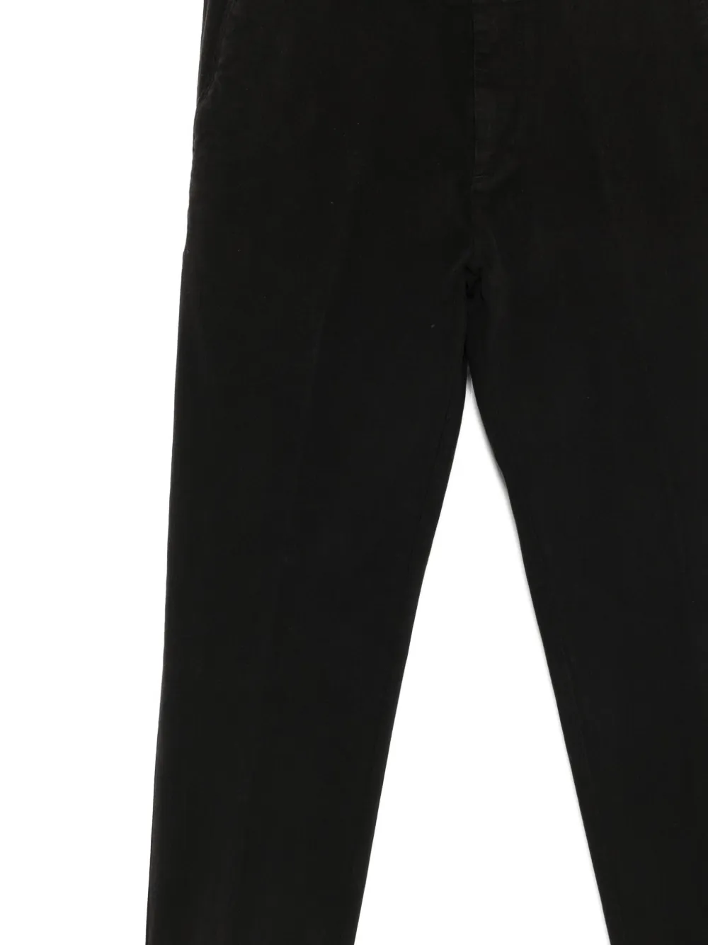 BOSS Broek met toelopende pijpen Zwart