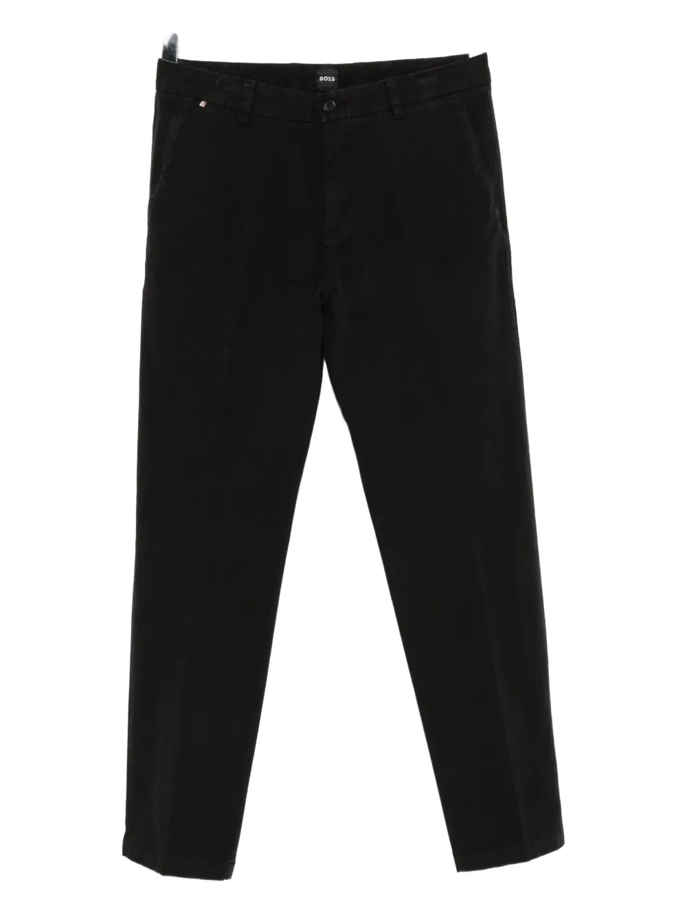 BOSS taper trousers | Black | Image 1