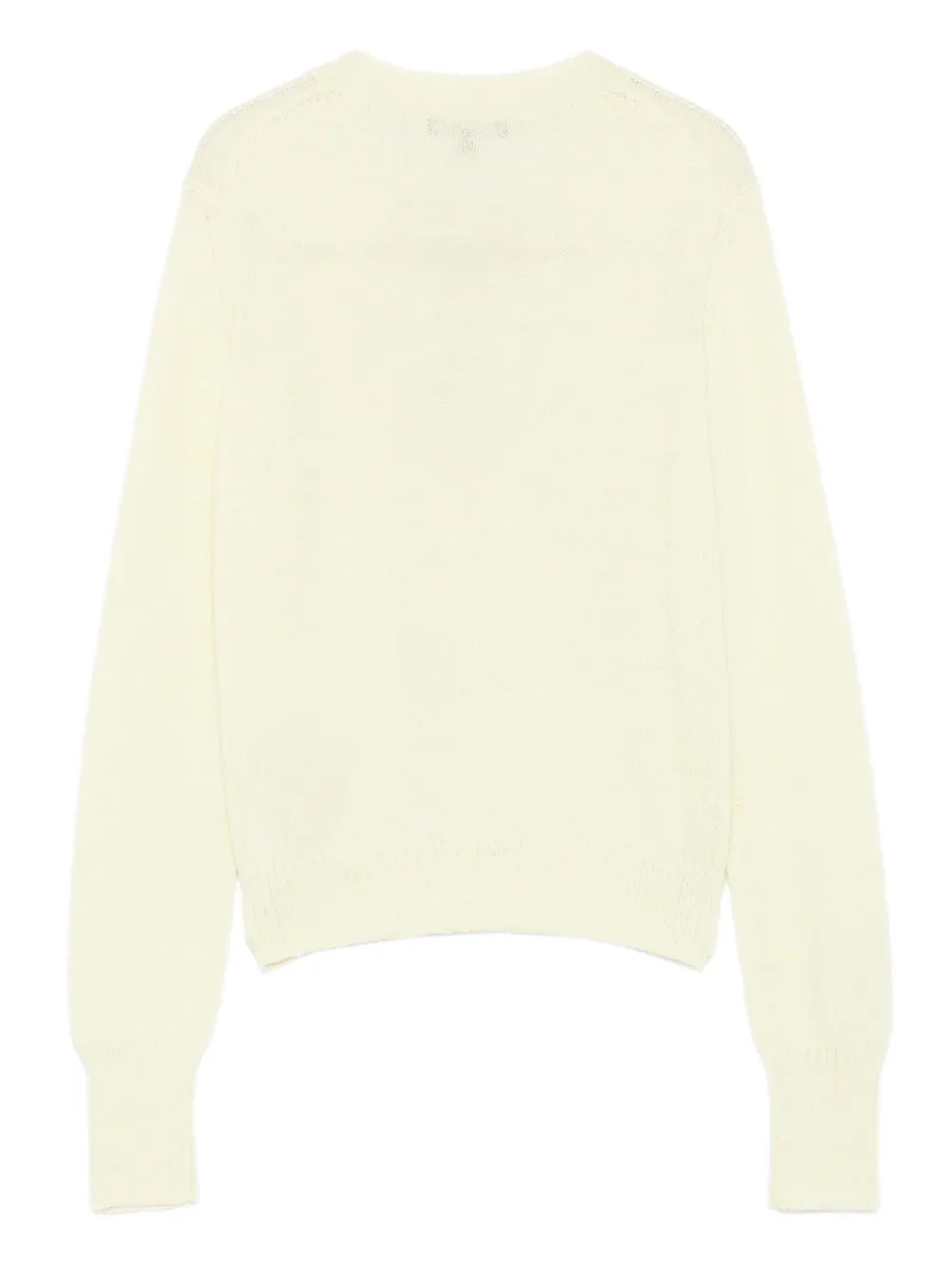 Soeur Griffith Button-front Wool Cardigan In Neutral