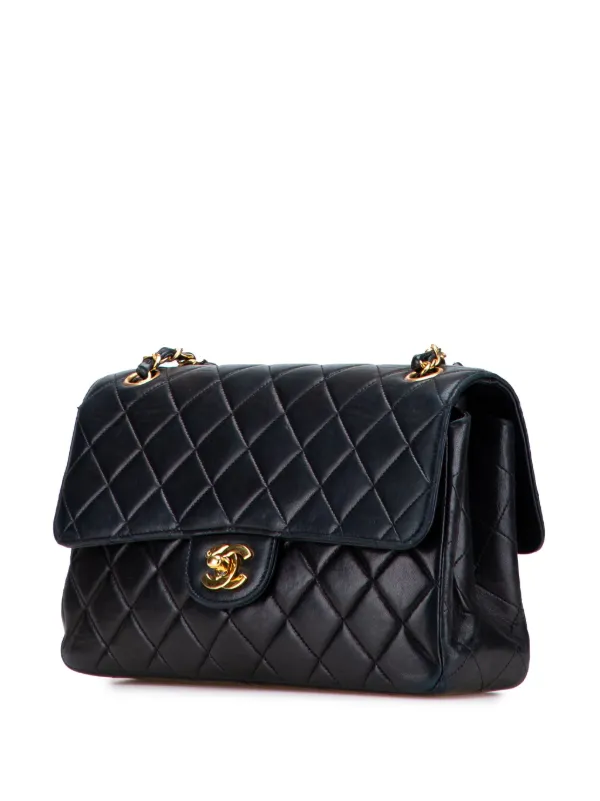 CHANEL Pre-Owned 1994-1996 Medium Quilted Lambskin Double Sided