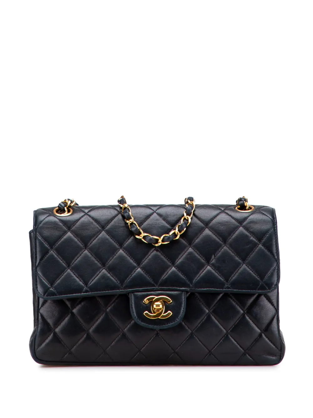 CHANEL Pre-Owned 1994-1996 Medium Quilted Lambskin Double Sided Flap CHANEL Pre-Owned 1994-1996 Medium Quilted Lambskin Double Sided Flap